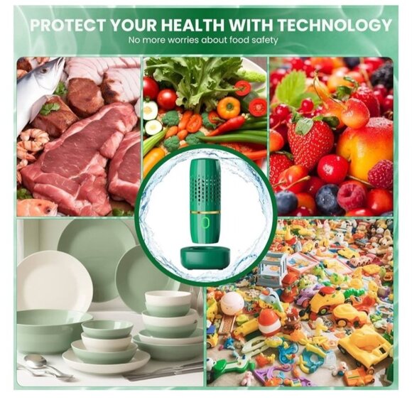 ✅3/$20 Sale-One brand new WHITE fruit & vegetable purifier; Wireless system - Picture 11 of 11